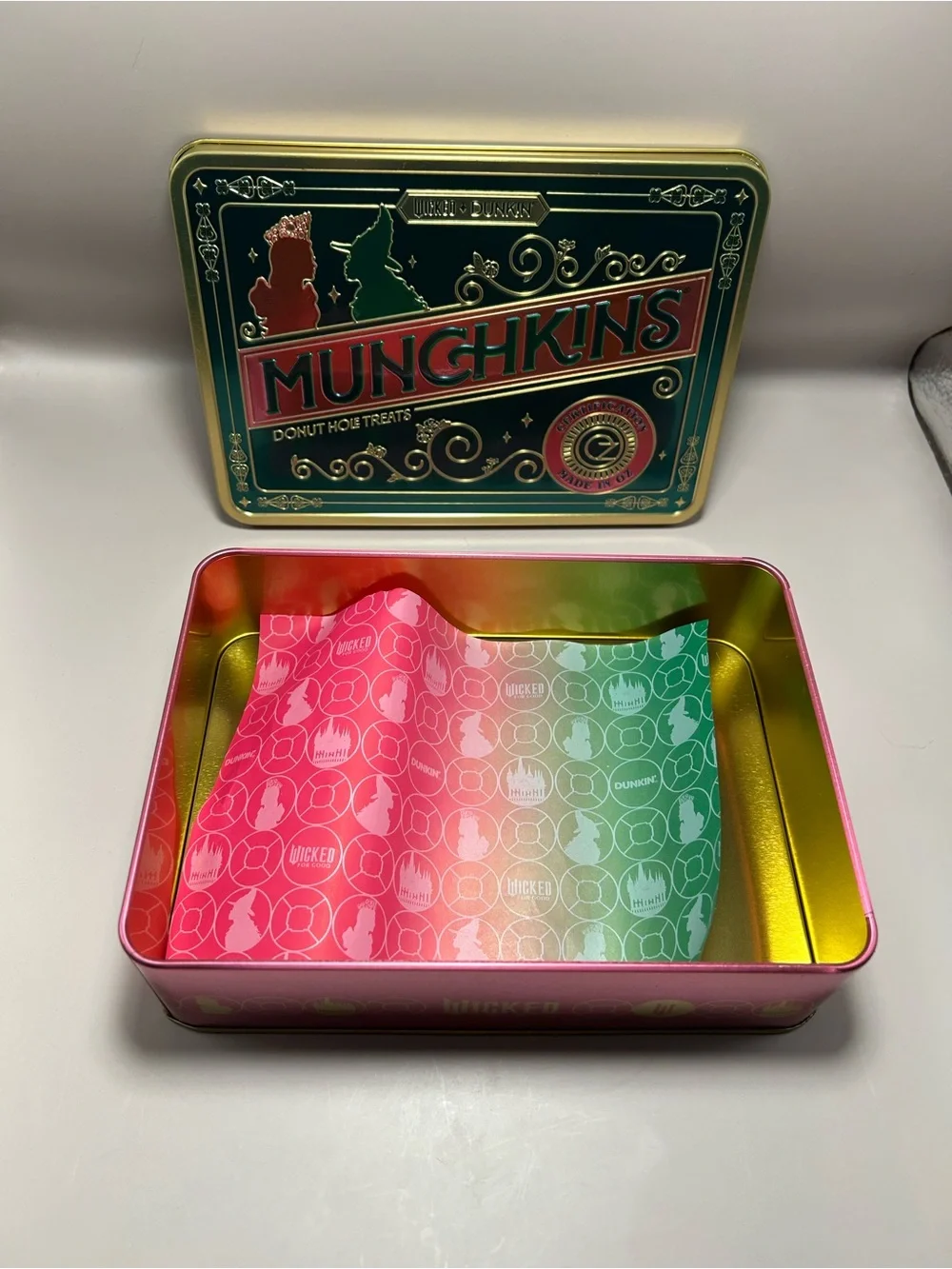 Dunkin' x Wicked Munchkins Tin Box - Collectable